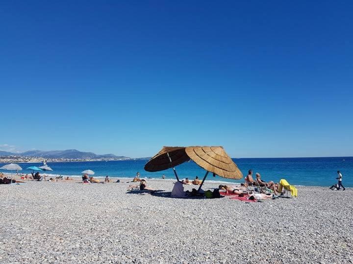 Lovely Apartment In Marina Baie Des Anges- Baronnet - Sew View, Free Parking Spaces On Site, Restaurants, Beach, Supermarket 卢贝新城 外观 照片
